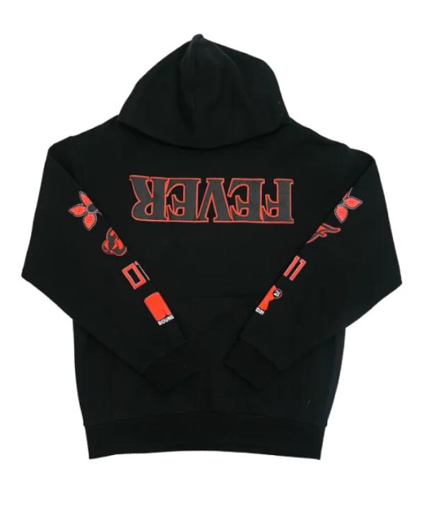 Indiana Fever Stranger Things Parallel Hooded Sweatshirt