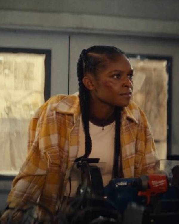 Ironheart Dominique Thorne Plaid Shirt Superstar Jacket