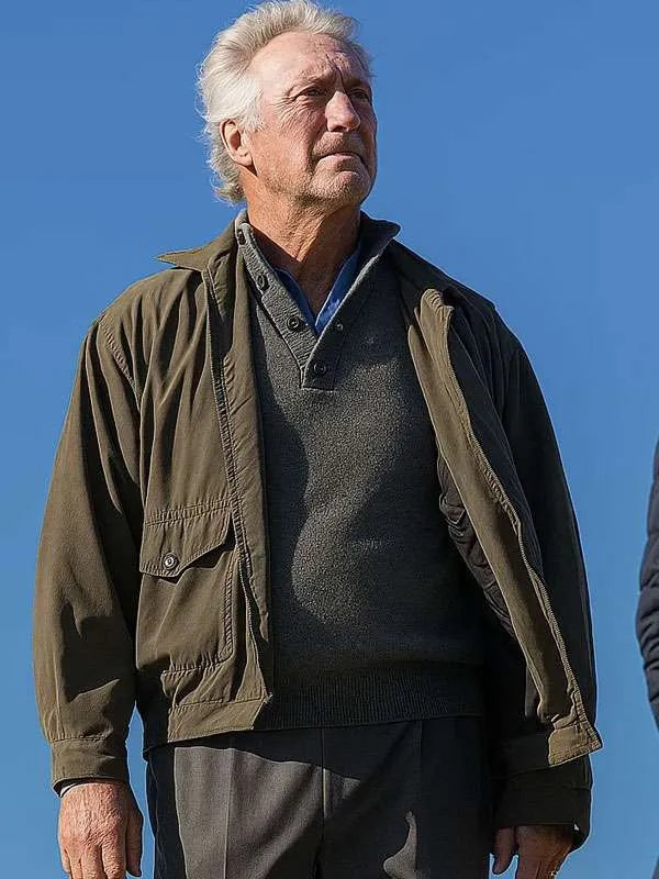 Bryan Brown The Travellers Green Jacket Superstar Jacket