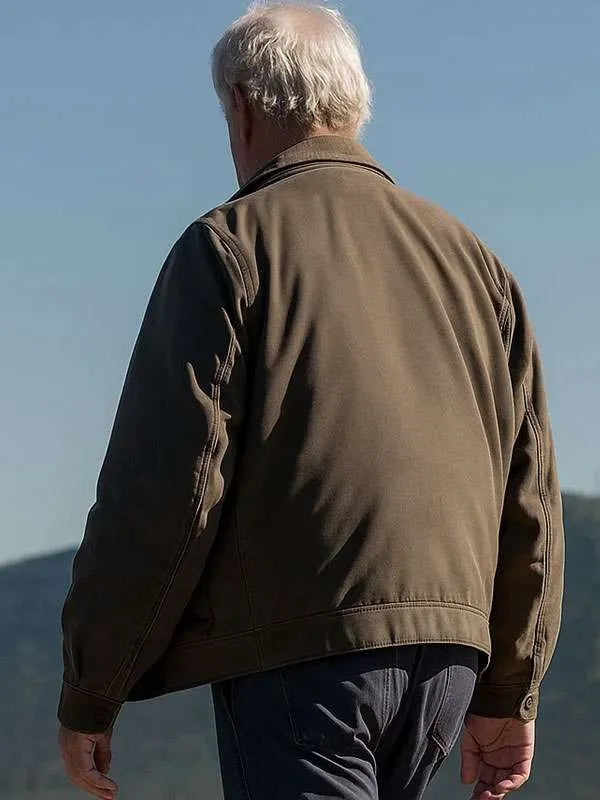 Bryan Brown The Travellers Green Jacket Superstar Jacket
