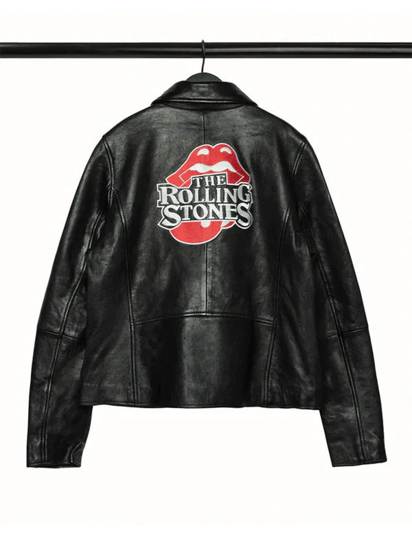 Jfk Stadium Rolling Stones Leather Jacket