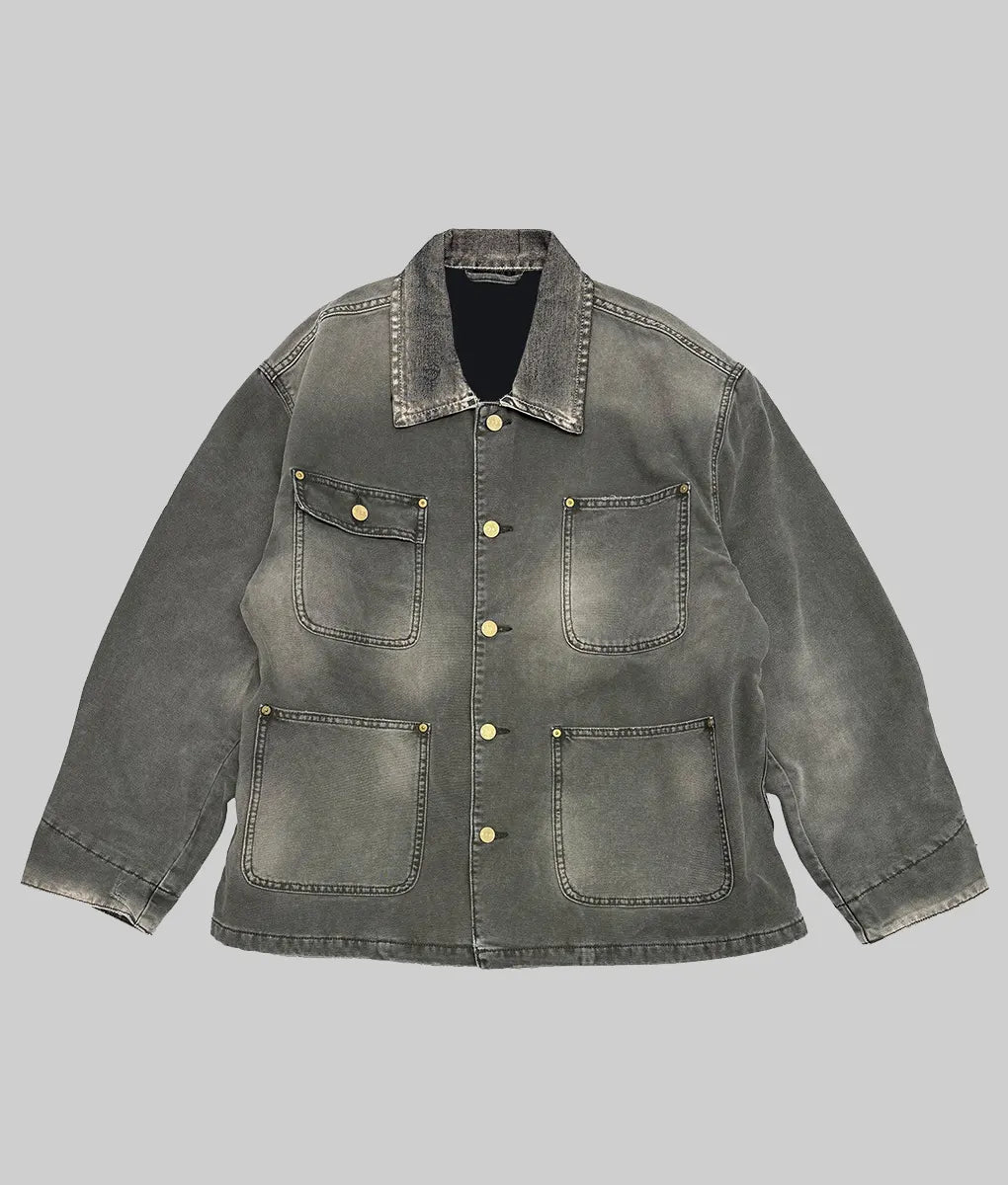 Katie Holmes Grey Denim Jacket Super Star Jacket