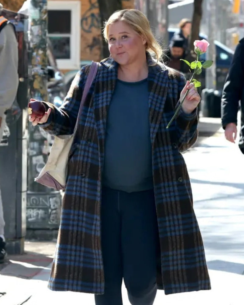 Kinda Pregnant 2025 Amy Schumer Coat Super Star Jacket