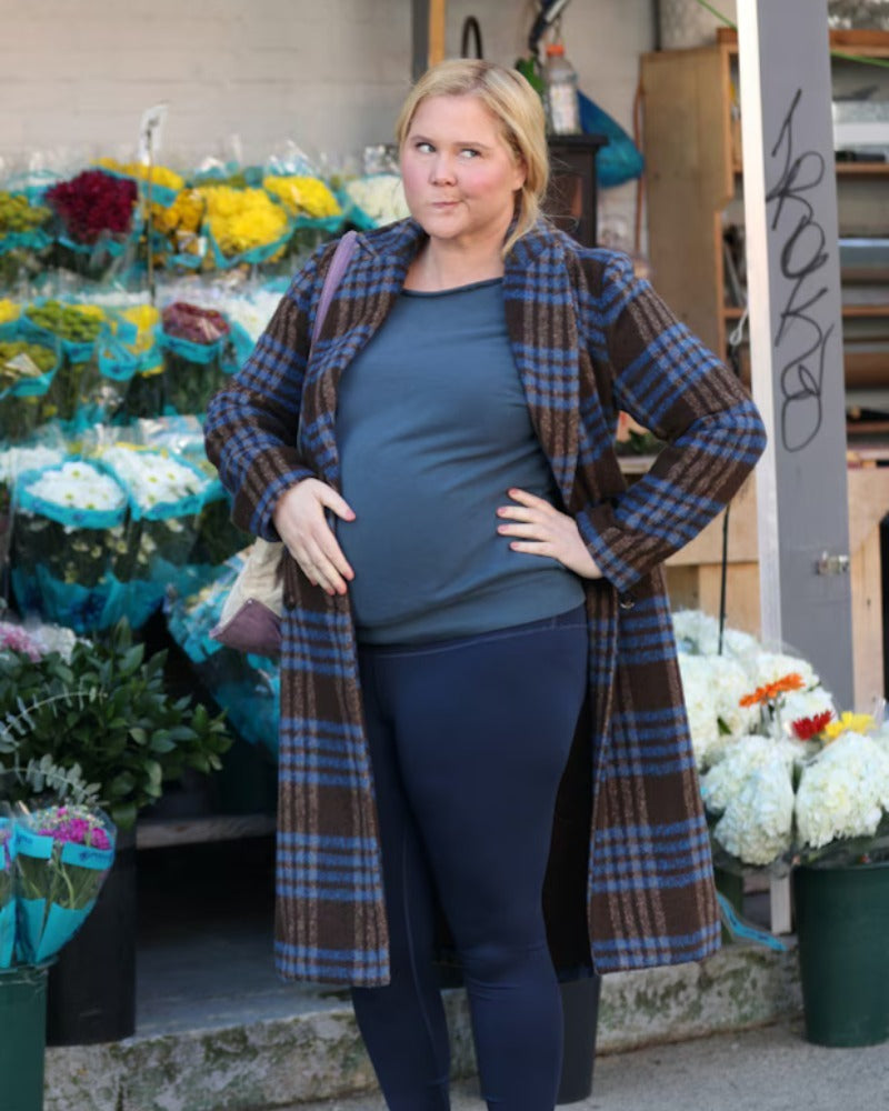 Kinda Pregnant 2025 Amy Schumer Coat Super Star Jacket