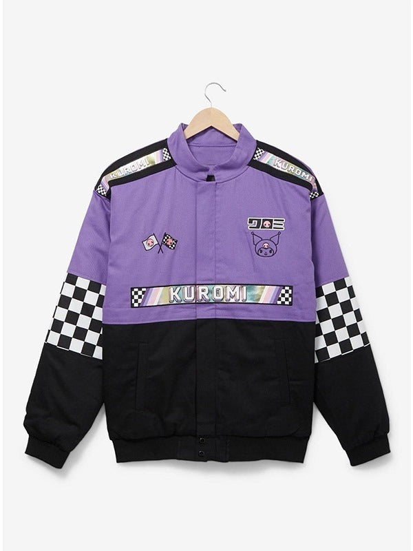 Kuromi Racing Bomber Jacket Super Star Jacket