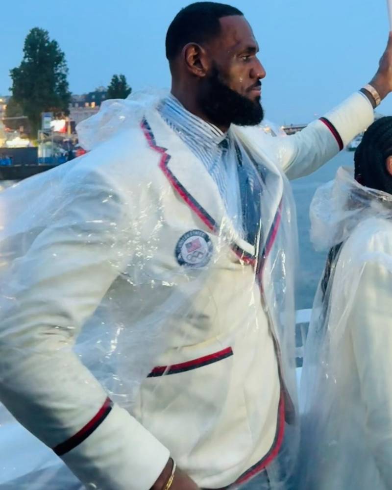 Lebron James Olympics 2024 Blazer Super Star Jacket