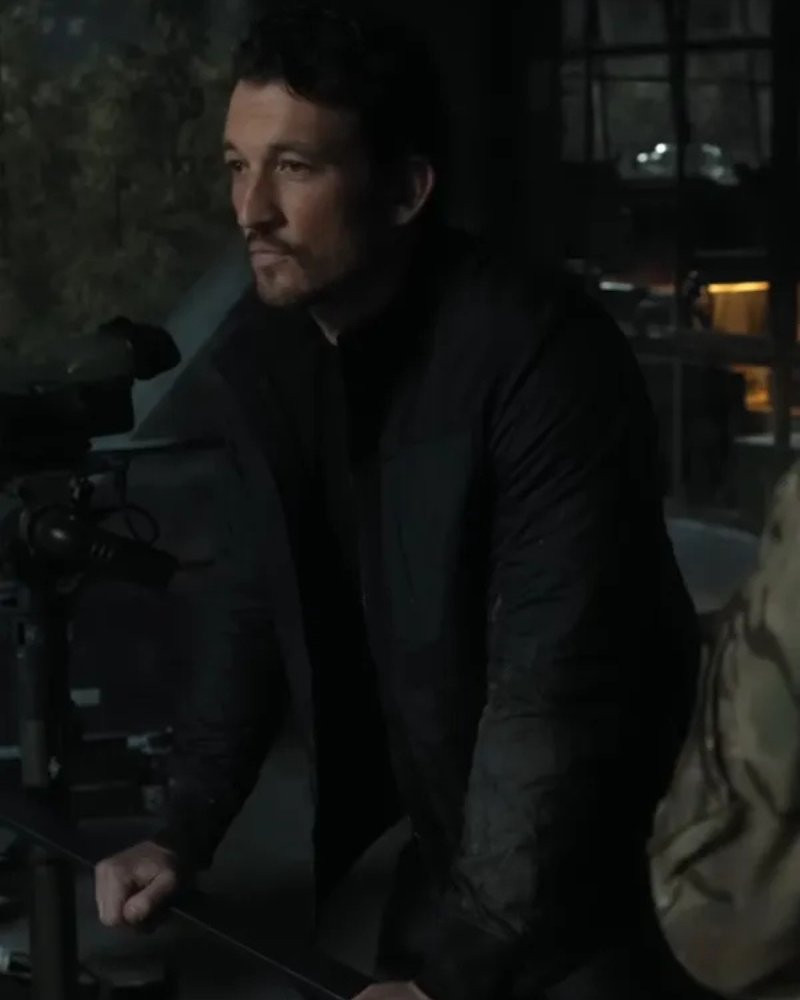 Miles Teller The Gorge Black Jacket Super Star Jacket