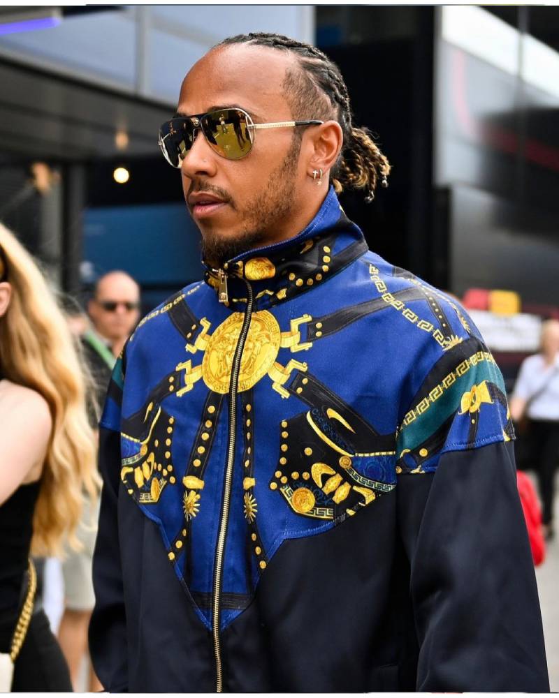 Lewis Hamilton Versace Jacket Super Star Jacket
