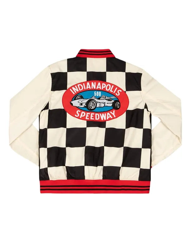 Lexie Hull Indianapolis 500 Checkered Flag Jacket Superstar Jacket