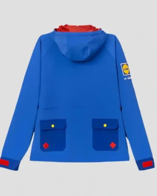 Lidl by Lidl Blue Hooded Parka Jacket Superstar Jacket