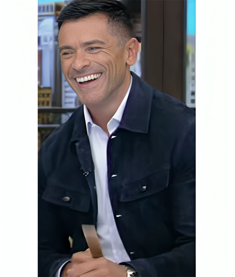Live with Kelly And Mark Mark Consuelos Jacket Super Star Jacket