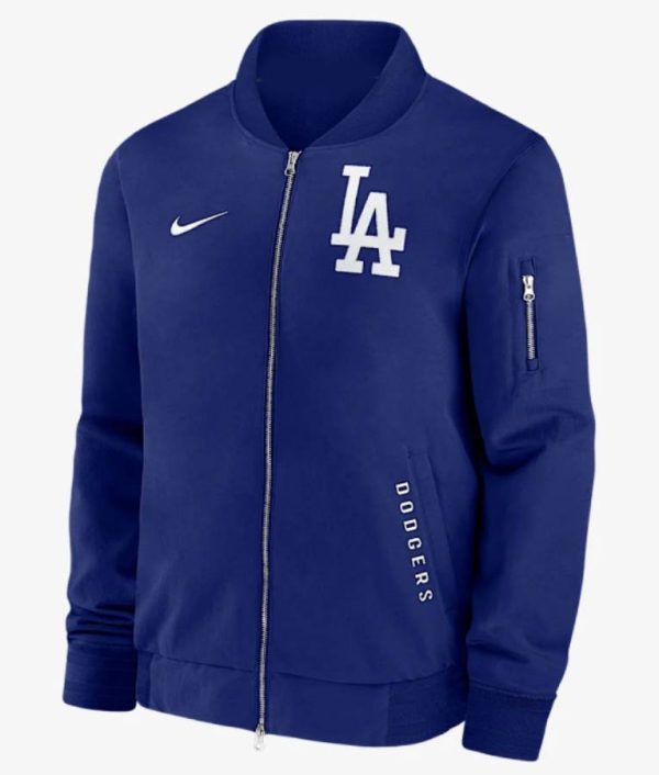 Los Angeles Dodgers Dugout Bomber Jacket Super Star Jacket
