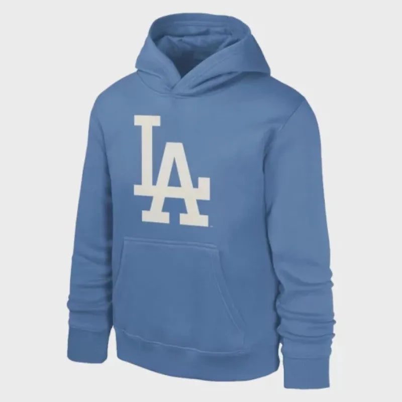 Los Angeles Dodgers Royal Team Banner Hoodie Super Star Jacket