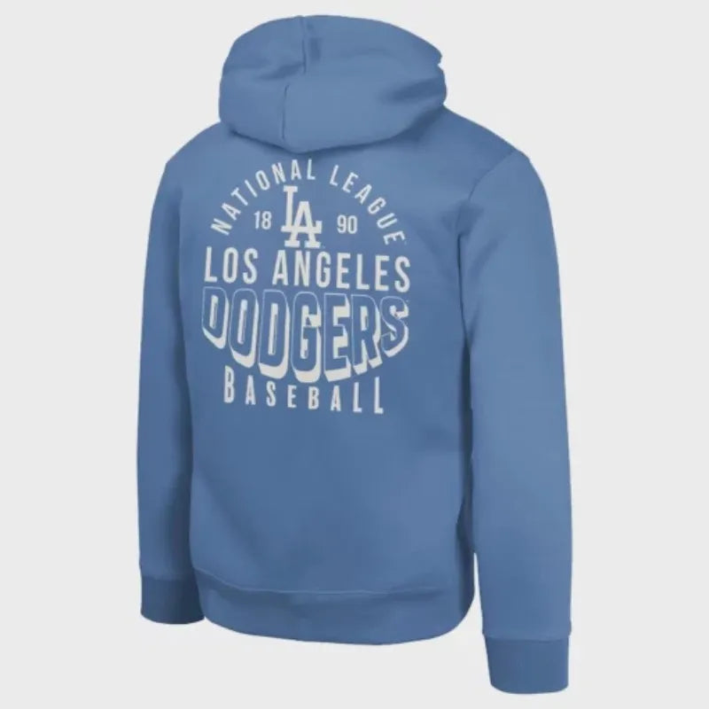 Los Angeles Dodgers Royal Team Banner Hoodie Super Star Jacket