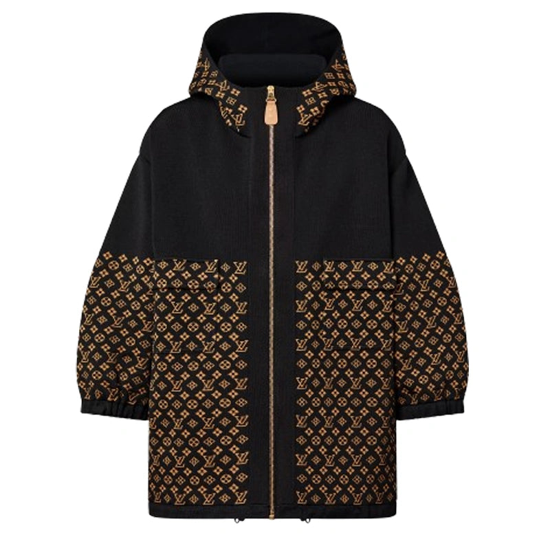 Louis Vuitton Monogram Jacquard Knit Jacket Super Star Jacket