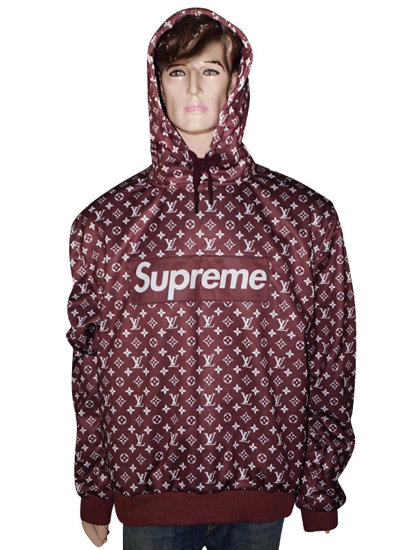 Louis Vuitton Supreme Hoodie Superstar Jacket