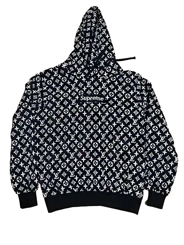 Louis Vuitton Supreme Hoodie Superstar Jacket