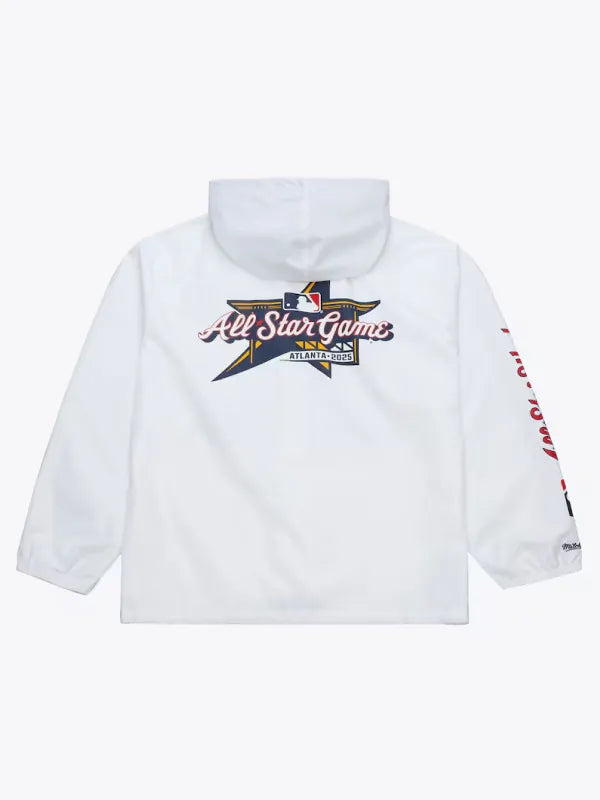 MLB All-Star Game 2025 White Windbreaker Jacket Super Star Jacket