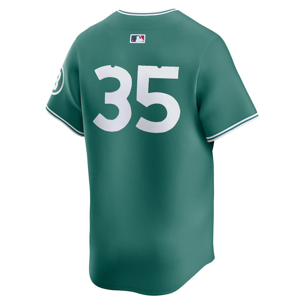 Men's Boston Red Sox Garrett Crochet Nike Green 2025 Jersey Superstar Jacket