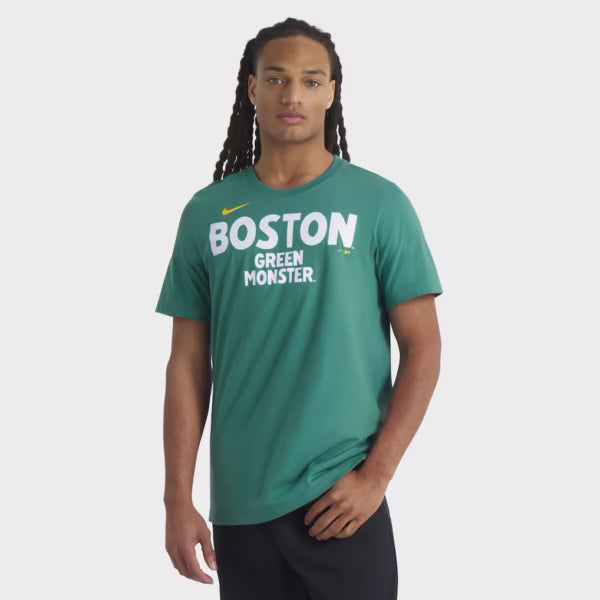 Men's Boston Red Sox Nike Green 2025 T-Shirt Superstar Jacket
