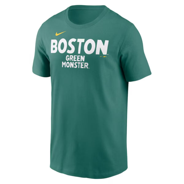 Men's Boston Red Sox Nike Green 2025 T-Shirt Superstar Jacket