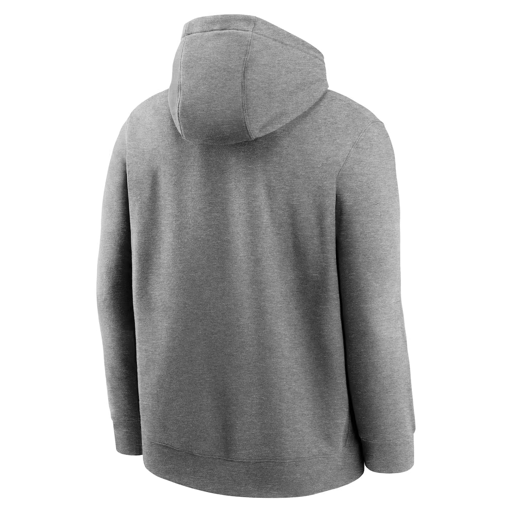 Men's Boston Red Sox Nike Heather Charcoal 2025 Pullover Hoodie Superstar Jacket