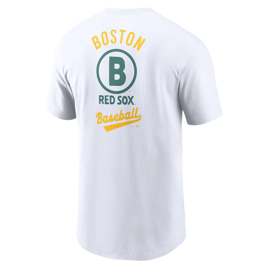 Men's Boston Red Sox Nike White 2025 T-Shirt Superstar Jacket