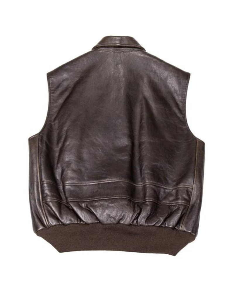 Stearman Leather Vest Super Star Jacket