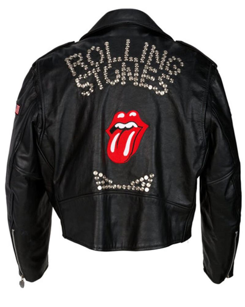 Rolling Stones Steel Wheels Leather Jacket Superstar Jacket