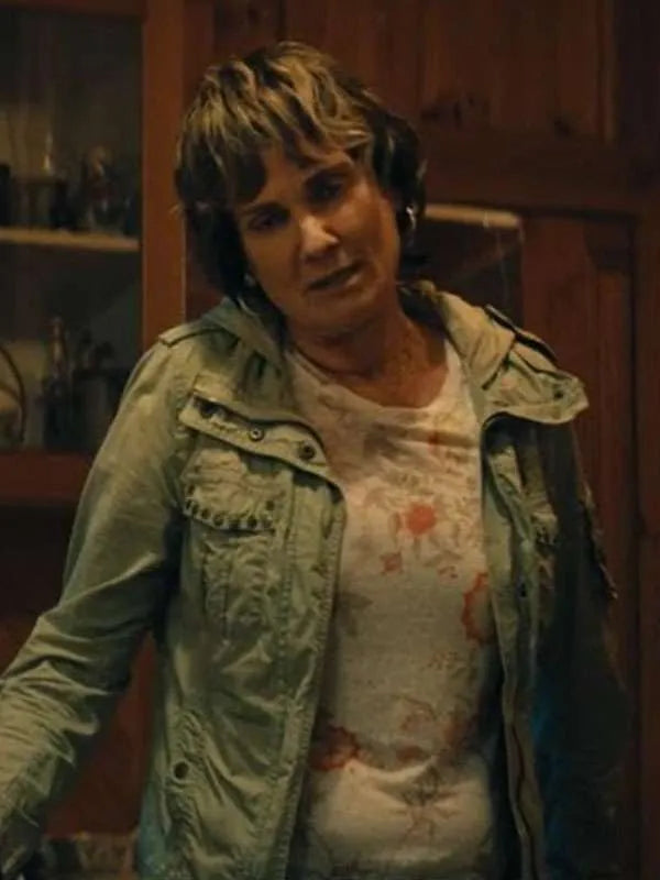 Catherine McClements The Survivors Green Jacket Superstar Jacket
