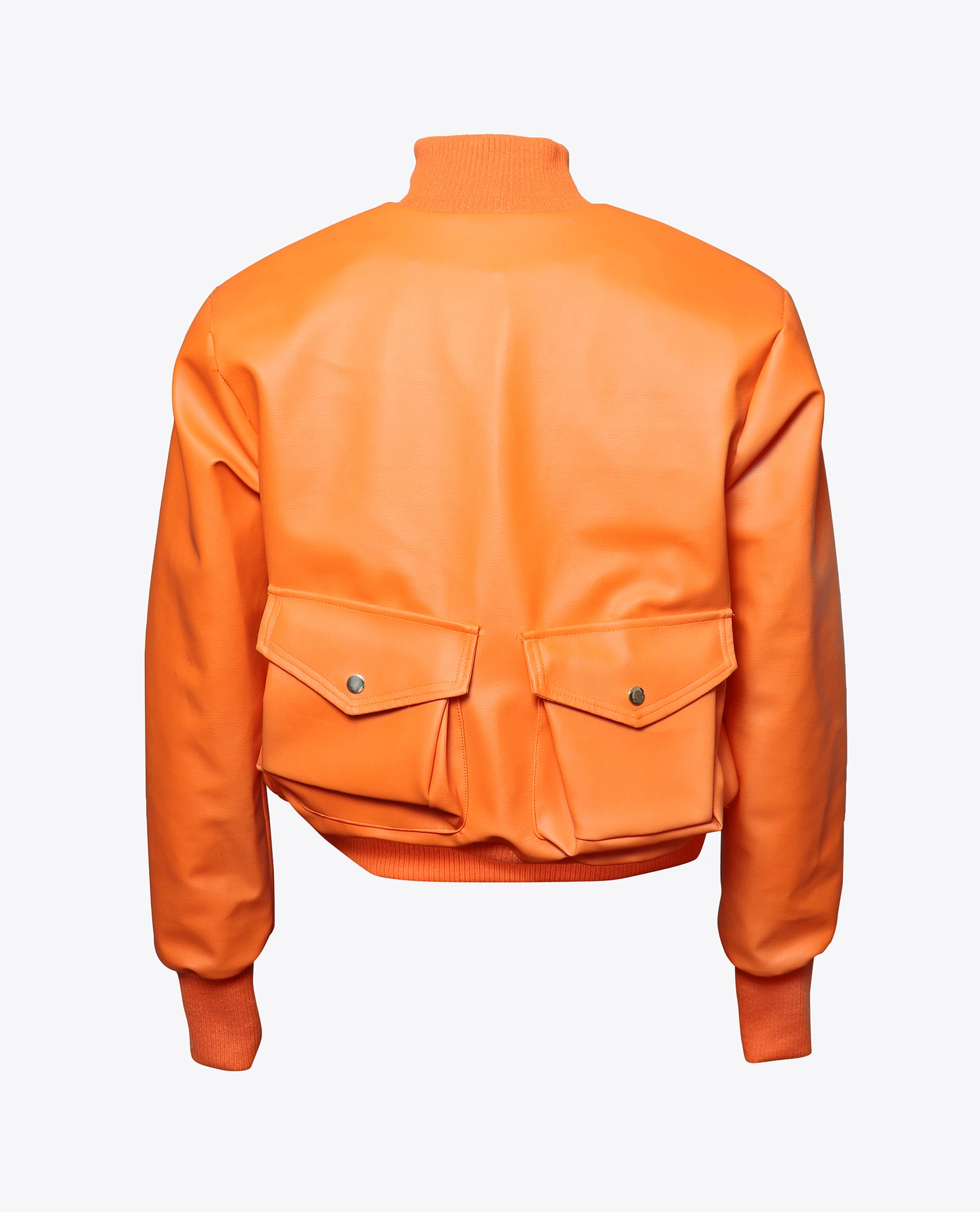 Juice Wrld Or­ange Avi­a­tor Jack­et Superstar Jacket