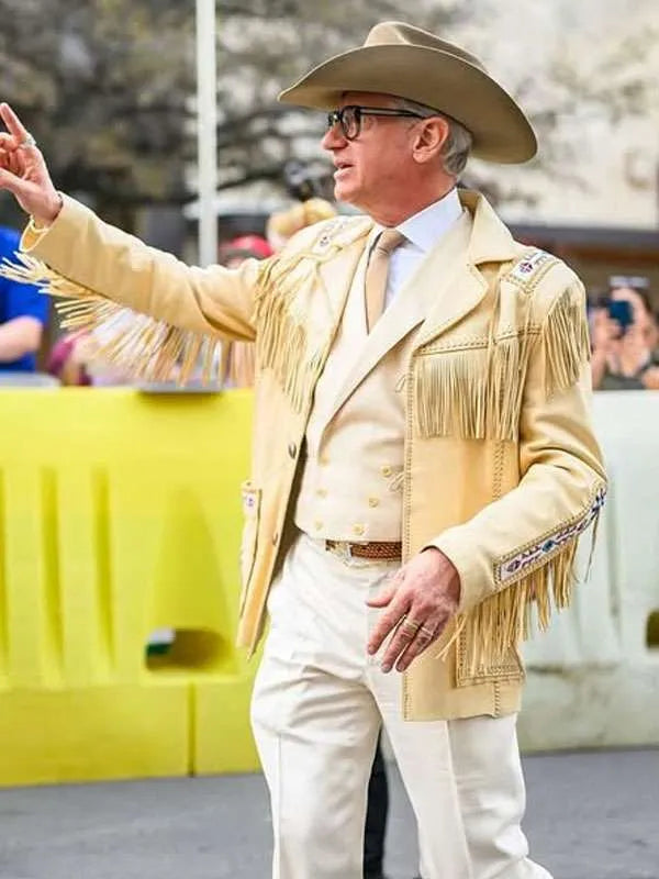 Paul Feig Another Simple Favor Cowboy Leather Jacket Superstar Jacket