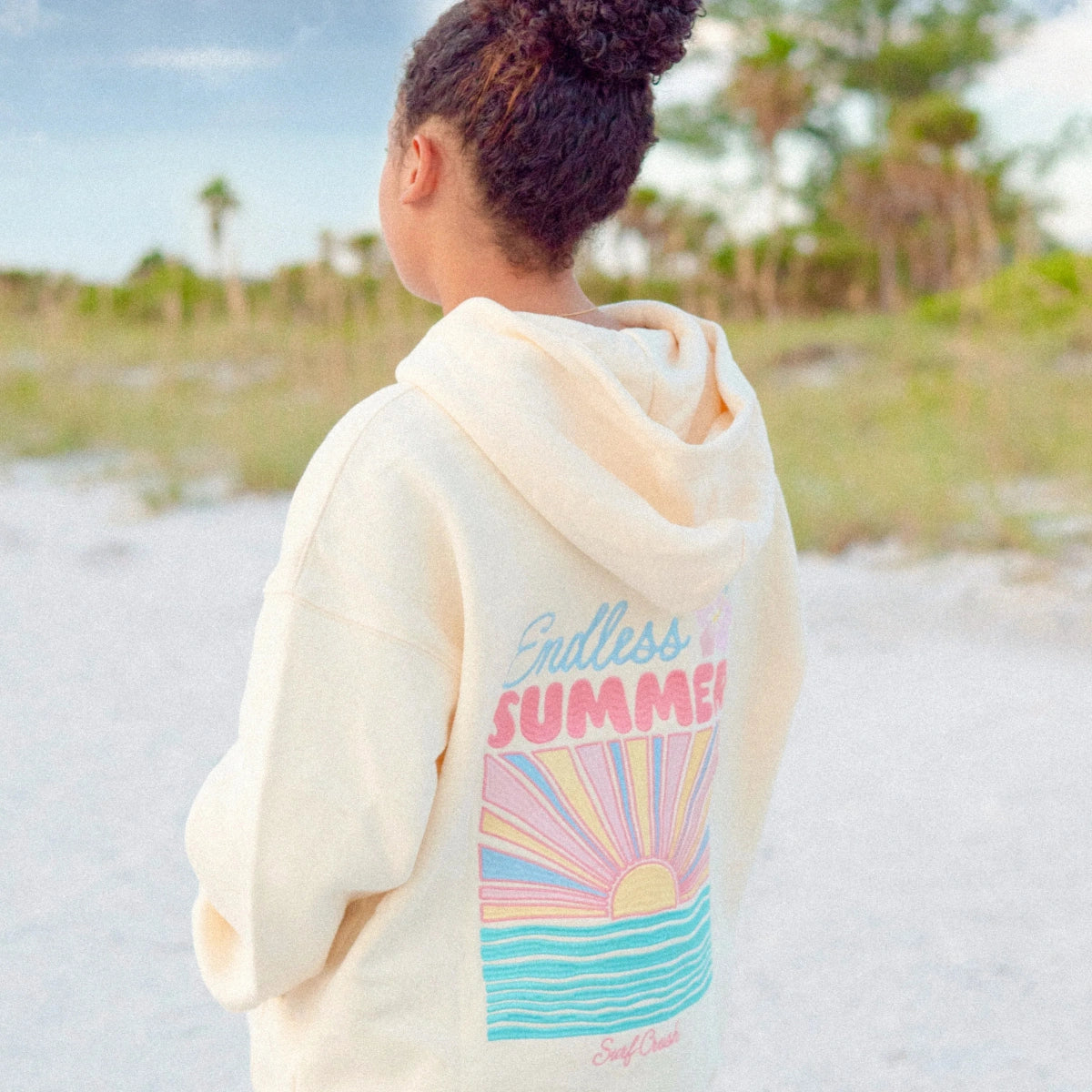 Miss Diana Women’s Endless Summer Fleece Hoodie Super Star Jacket