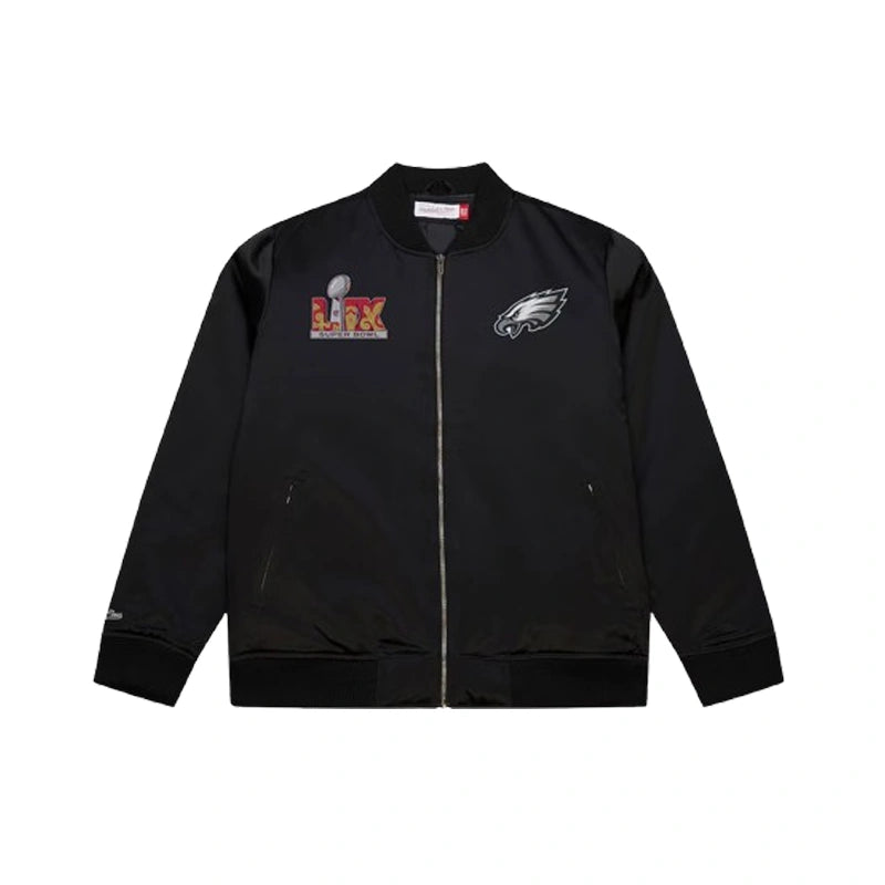 Mitchell & Ness Philadelphia Eagles Super Bowl LIX Champions Jacket Super Star Jacket