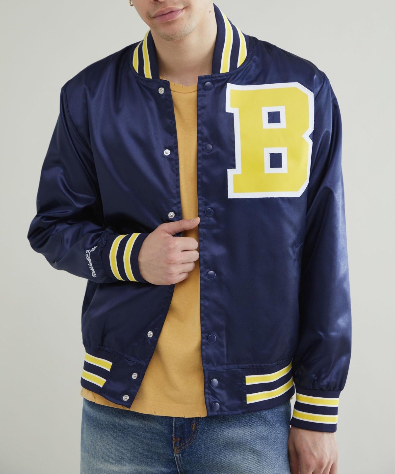 Mitchell & Ness X Bel-air Academy Satin Jacket Super Star Jacket
