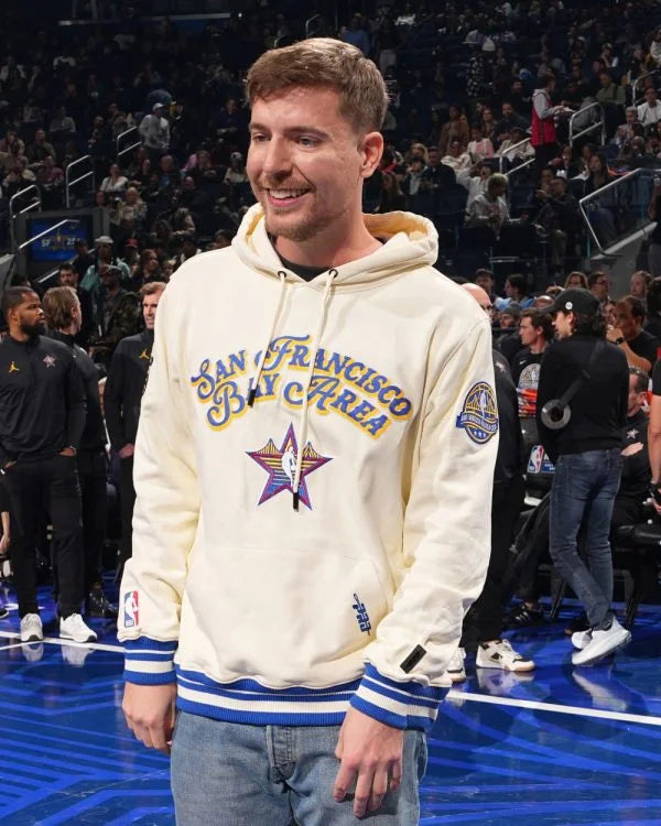 Mr.Beast 74th NBA All-Star Game 2025 Hoodie Super Star Jacket