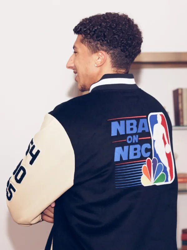 NBA On NBC 2025 SLAM Draft Varsity Jacket Super Star Jacket