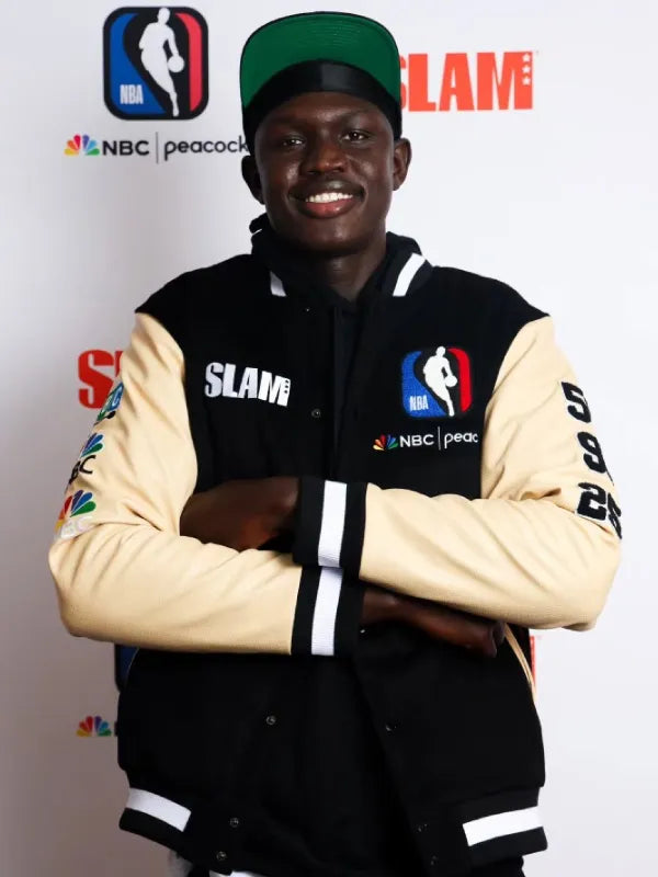 NBA On NBC 2025 SLAM Draft Varsity Jacket Super Star Jacket