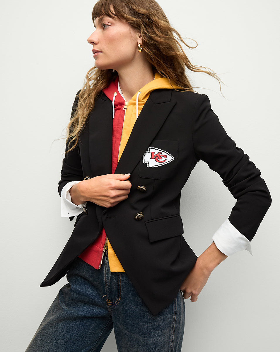 Kansas City Chiefs Veronica Beard Black Dickey Jacket Super Star Jacket