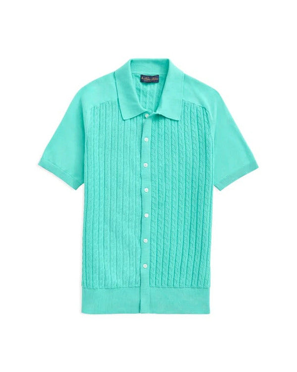 The White Lotus S03 Patrick Schwarzenegger Blue Polo Shirt Super Star Jacket
