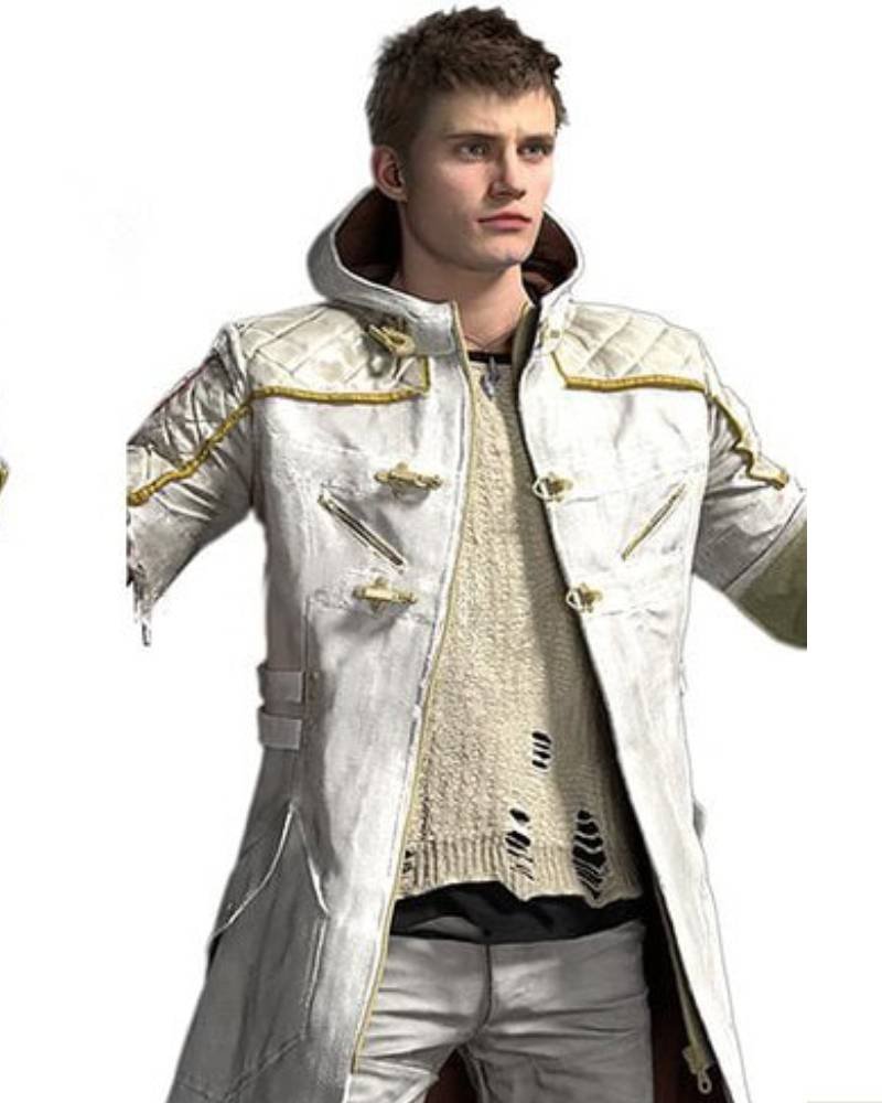 Nero DLC EX Devil May Cry 5 Leather Coat Superstar Jacket