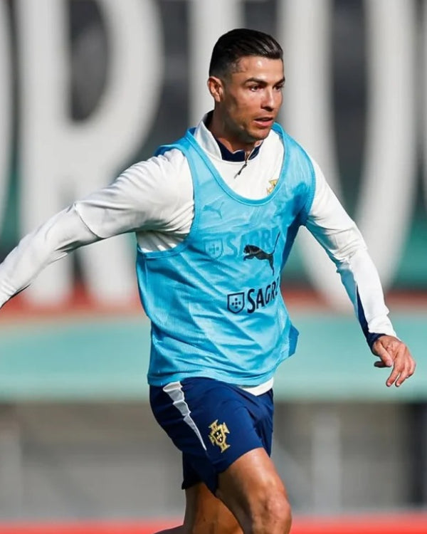 Cristiano Ronaldo Portugal 2025 Puma Training Sweatshirt Super Star Jacket