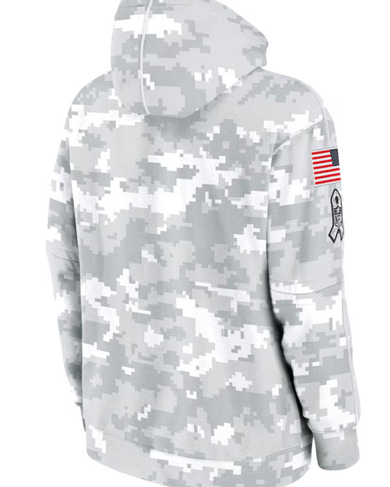 New England Patriots Salute To Service Camo 2024 Hoodie Super Star Jacket
