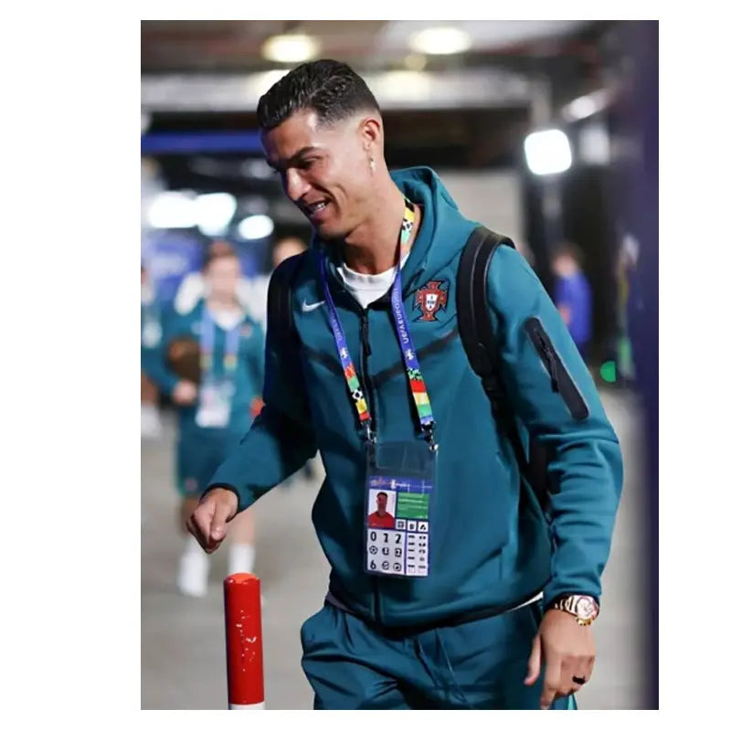 Portugal Tech Fleece Full Zip Hoodie Super Star Jacket