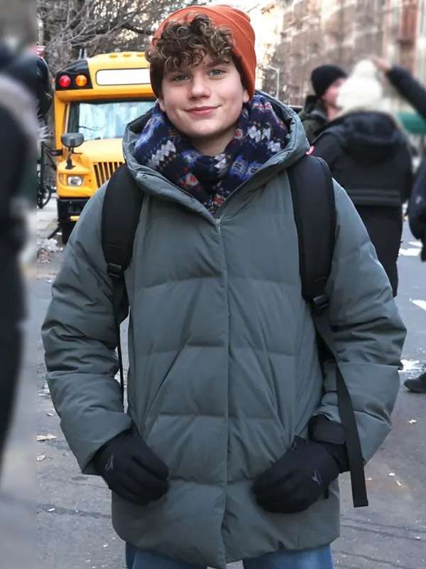 Noah Benson Law and Order SVU S26 Puffer Coat Superstar Jacket