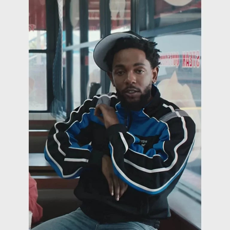 Kendrick Lamar Not Like Us Black Track Jacket Super Star Jacket