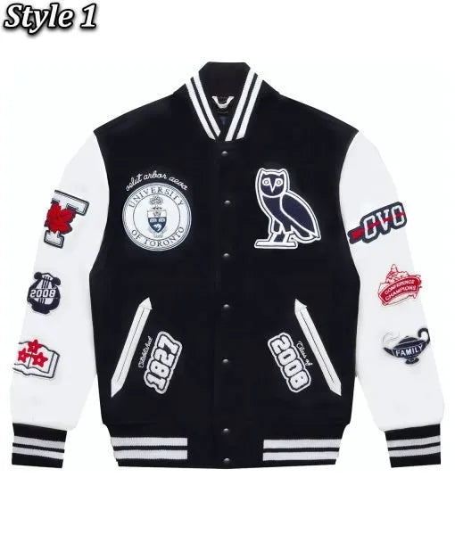 OVO University of Toronto Varsity Jacket