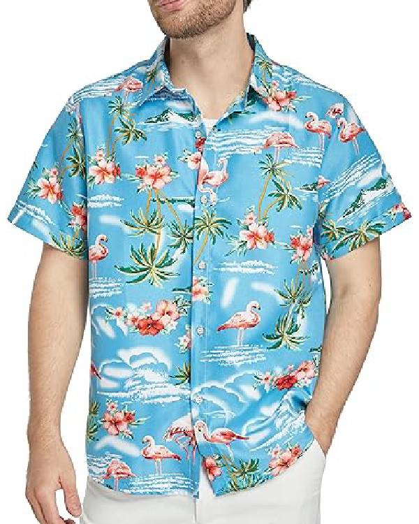 Ocean Front Property Hunt Flamingo Shirt Superstar Jacket