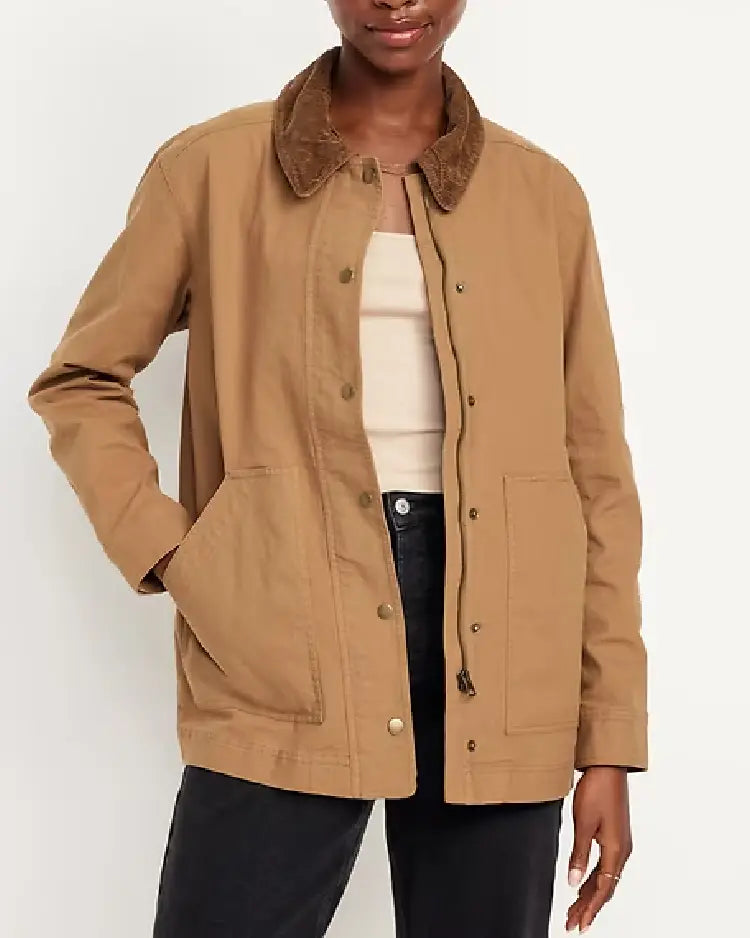 Old Navy Canvas Barn Jacket Super Star Jacket