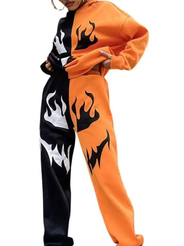 Halloween Pumpkin Tracksuit